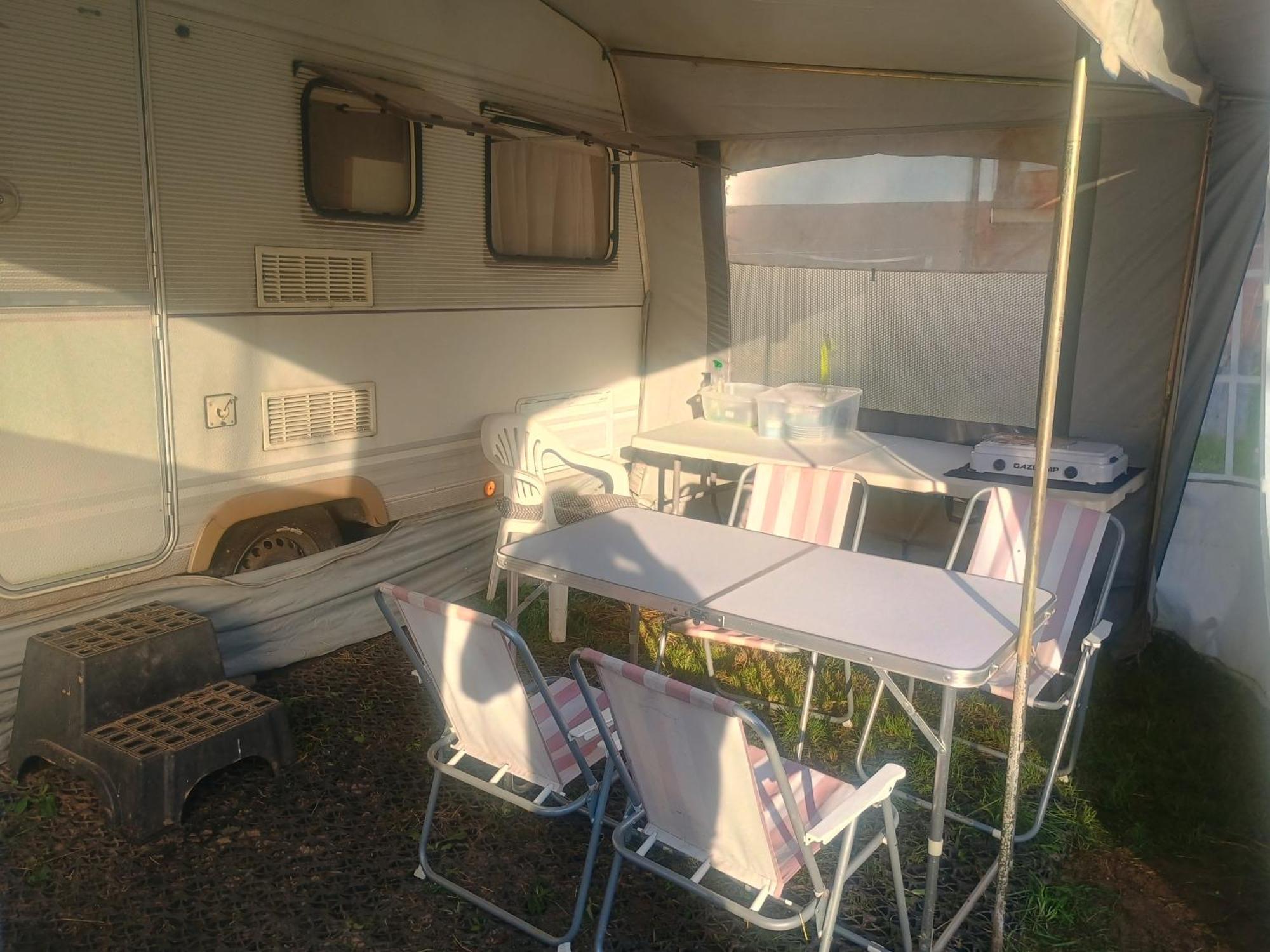 Wildcamp Resort Masseria La Murgia Unterkunft In Einem Wohnwagen Rimbach (Hessen) Exterior foto